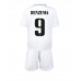 Billige Real Madrid Karim Benzema #9 Hjemmetrøye Barn 2022-23 Kortermet (+ korte bukser)